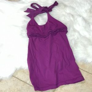 Lululemon Dignity Halter Tank RARE